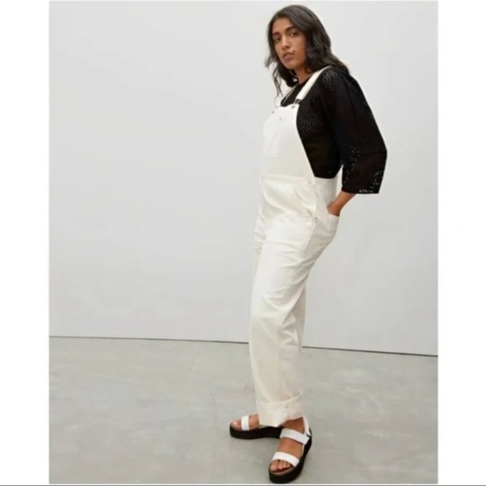 Everlane Canvas Overalls - Size 4